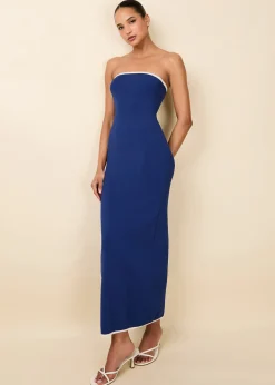 Caroline Dress Maritime Navy