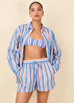 Charlie Short Americana Stripe