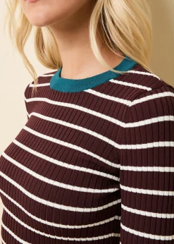 Dora Top Raisin Brown