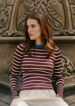 Dora Top Raisin Brown