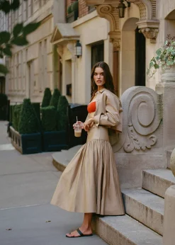 Magnolia Skirt Camel